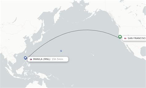 quickest flights out of manila to sfo